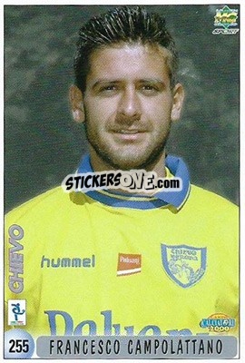 Sticker F. Campolattano / S. Giusti - Calcio 1999-2000 n. 255 - Mundicromo