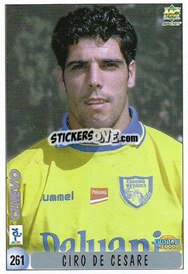 Sticker C. De Cesare / Checklist - Calcio 1999-2000 n. 261 - Mundicromo