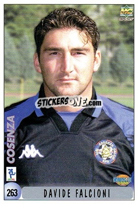 Sticker D. Falcioni / M. Guzzo - Calcio 1999-2000 - Mundicromo