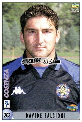 Sticker D. Falcioni / M. Guzzo - Calcio 1999-2000 n. 263 - Mundicromo