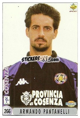Sticker P. Apa / A. Pantanelli - Calcio 1999-2000 n. 266 - Mundicromo