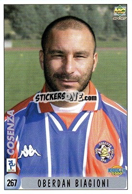 Sticker O. Biagioni / V. Riccio - Calcio 1999-2000 n. 267 - Mundicromo
