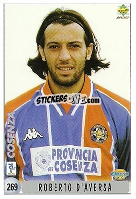 Figurina R. D'aversa / M. Varricchio - Calcio 1999-2000 - Mundicromo