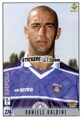 Sticker D. Baldini / M. Mastrolilli - Calcio 1999-2000 - Mundicromo
