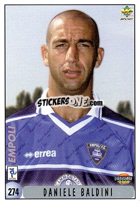 Sticker D. Baldini / M. Mastrolilli - Calcio 1999-2000 n. 274 - Mundicromo