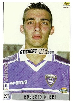 Sticker G. Berti / R. Mirri - Calcio 1999-2000 n. 276 - Mundicromo