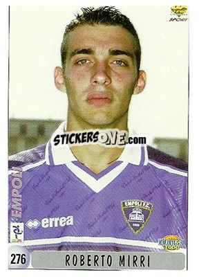 Cromo G. Berti / R. Mirri - Calcio 1999-2000 - Mundicromo