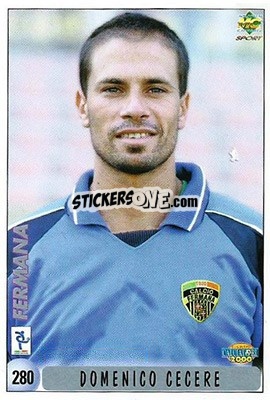 Cromo D. Cecere / G. Manari - Calcio 1999-2000 - Mundicromo