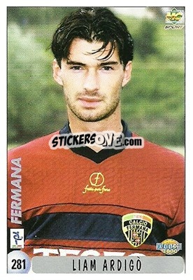 Sticker L. Ardigo / U. Marino - Calcio 1999-2000 n. 281 - Mundicromo