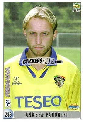 Sticker L. D'angelo / A. Pandolfi - Calcio 1999-2000 n. 283 - Mundicromo
