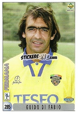 Sticker G. Di Fabio / M. Perra - Calcio 1999-2000 n. 285 - Mundicromo