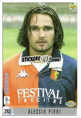 Sticker E. Mengo / A. Pirri - Calcio 1999-2000 - Mundicromo
