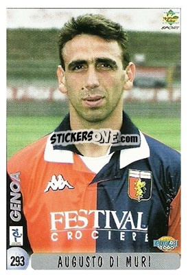 Sticker A. Di Muri / S. Rossini - Calcio 1999-2000 - Mundicromo