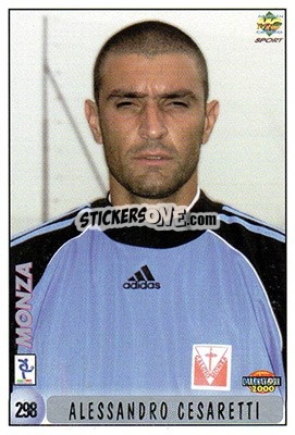 Figurina A. Cesaretti / V. Esposito - Calcio 1999-2000 - Mundicromo