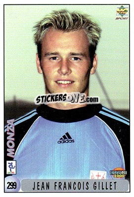 Sticker Jean Gillet / F. Florio - Calcio 1999-2000 - Mundicromo
