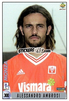 Sticker A. Ambrosi / C. Lantignotti - Calcio 1999-2000 - Mundicromo