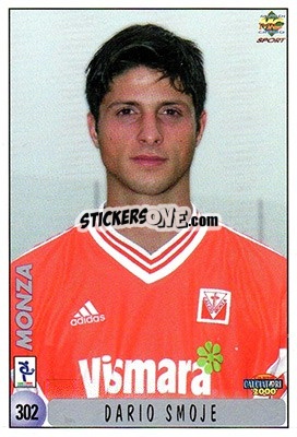 Sticker W. Bonacina / N. Smoje - Calcio 1999-2000 - Mundicromo