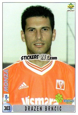 Sticker D. Brncic / M. Topic - Calcio 1999-2000 n. 303 - Mundicromo