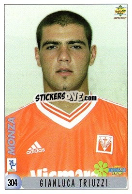 Sticker G. Castorina / G. Triuzzi - Calcio 1999-2000 - Mundicromo