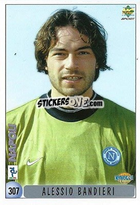 Sticker A. Bondieri / O. Magoni - Calcio 1999-2000 n. 307 - Mundicromo