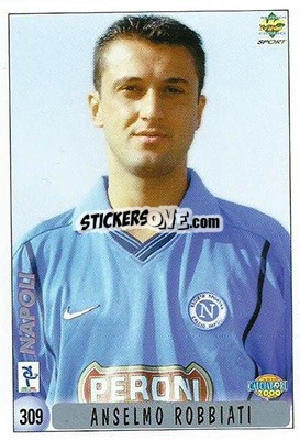 Sticker G. Alessi / A. Robbiati - Calcio 1999-2000 n. 309 - Mundicromo