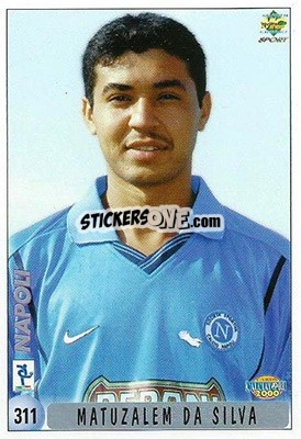 Sticker M. Da Silva / C. Scapolo - Calcio 1999-2000 n. 311 - Mundicromo