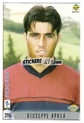 Sticker G. Aprea / F. Massara - Calcio 1999-2000 - Mundicromo