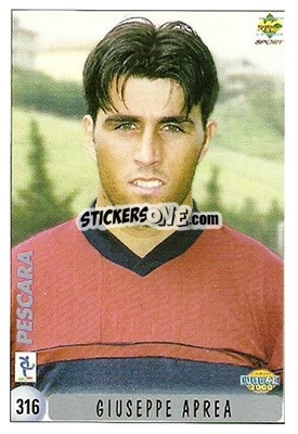 Sticker G. Aprea / F. Massara - Calcio 1999-2000 n. 316 - Mundicromo