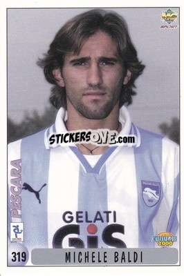 Sticker M. Baldi / D. Ruscitti - Calcio 1999-2000 n. 319 - Mundicromo