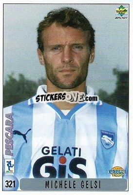 Sticker M. Gelsi / D. Vukoja - Calcio 1999-2000 n. 321 - Mundicromo
