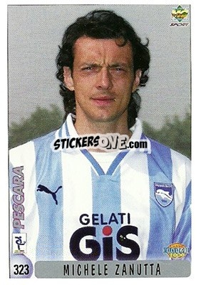 Figurina D. Gregori / M. Zanutta - Calcio 1999-2000 - Mundicromo