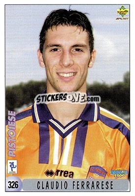 Sticker D. Dei / C. Ferrarese - Calcio 1999-2000 n. 326 - Mundicromo