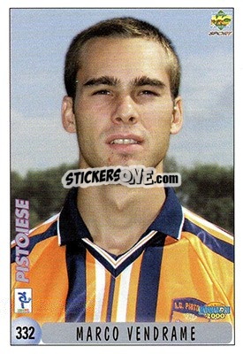 Sticker E. Bonaldi / M. Vendrame - Calcio 1999-2000 n. 332 - Mundicromo