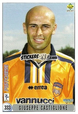Figurina G. Castiglione / Checklist - Calcio 1999-2000 n. 333 - Mundicromo