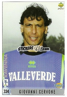 Sticker G. Cervone / C. Grabbi - Calcio 1999-2000 n. 334 - Mundicromo