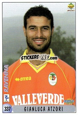 Sticker G. Atzori / E. Pellizzaro - Calcio 1999-2000 - Mundicromo