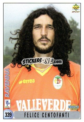 Sticker F. Centofanti / G. Pregnolato - Calcio 1999-2000 n. 339 - Mundicromo
