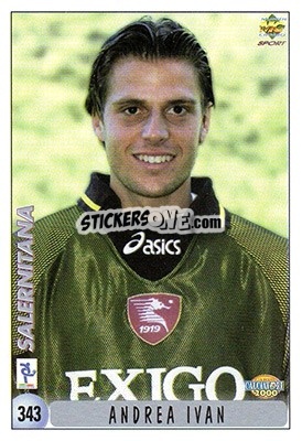 Sticker A. Ivan / D. Di Michele - Calcio 1999-2000 - Mundicromo