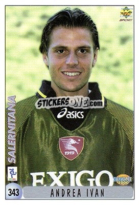 Figurina A. Ivan / D. Di Michele - Calcio 1999-2000 - Mundicromo