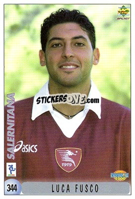 Sticker C. Polito / L. Fusto - Calcio 1999-2000 n. 344 - Mundicromo