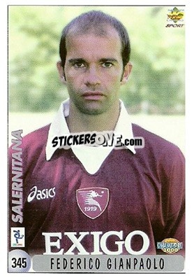 Figurina S. Archetti / F. Gianpaolo - Calcio 1999-2000 - Mundicromo