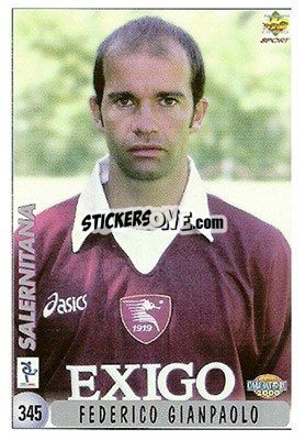 Sticker S. Archetti / F. Gianpaolo - Calcio 1999-2000 n. 345 - Mundicromo