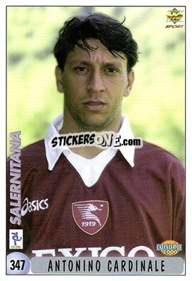 Sticker A. Cardinale / S. Monaco - Calcio 1999-2000 - Mundicromo