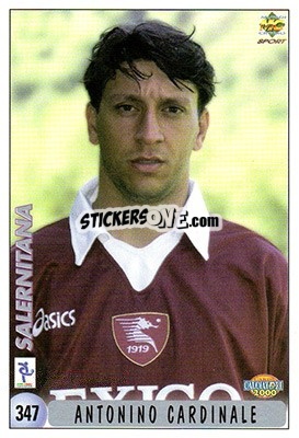Sticker A. Cardinale / S. Monaco - Calcio 1999-2000 n. 347 - Mundicromo