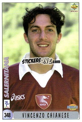 Sticker V. Chianese / G. Pisani - Calcio 1999-2000 - Mundicromo