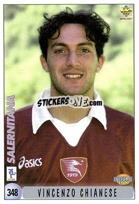 Sticker V. Chianese / G. Pisani - Calcio 1999-2000 n. 348 - Mundicromo