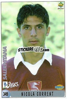 Sticker N. Corrent / G. Tedesco - Calcio 1999-2000 - Mundicromo