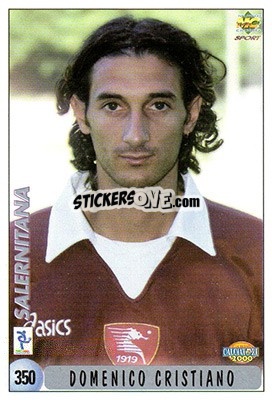 Sticker D. Cristiano / I. Vannucchi - Calcio 1999-2000 n. 350 - Mundicromo