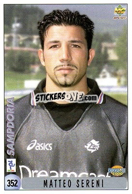 Sticker M. Sereni / M. Hugo - Calcio 1999-2000 - Mundicromo