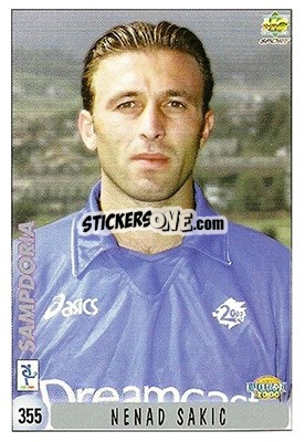 Sticker M. Castellini / N. Sakic - Calcio 1999-2000 n. 355 - Mundicromo